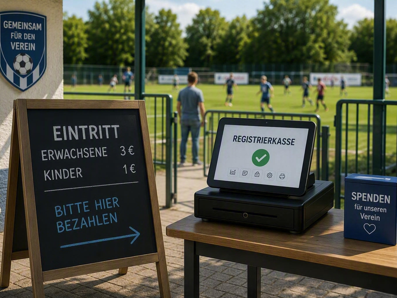 Kassengesetz 2026 – Droht Vereinen die Registrierkassenpflicht?